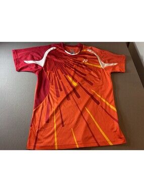YONEX Table Tennis Badminton T-shirt Men's Sports Short Sleeve Tee Top Sz Small